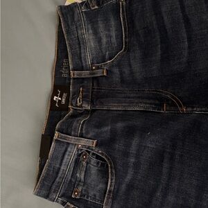7 For All Mankind Men's Deep Indigo Slim Jeans